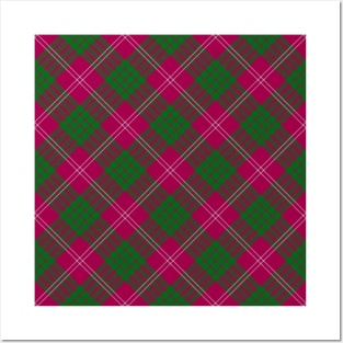 Clan Crawford Tartan Posters and Art